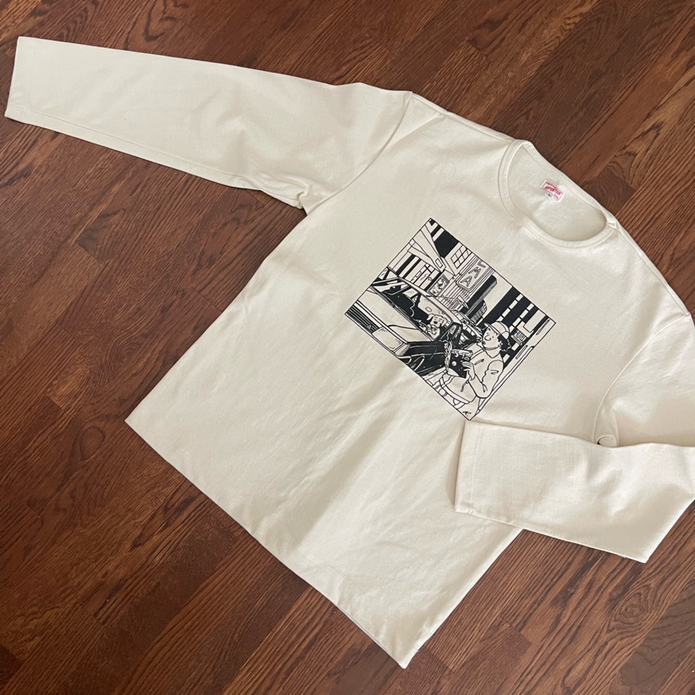 NWOT Arpenteur heavy long sleeve shirt- Made in France
